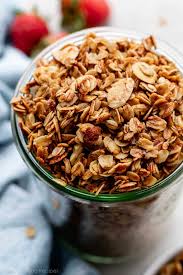 Crunchy granola cluster